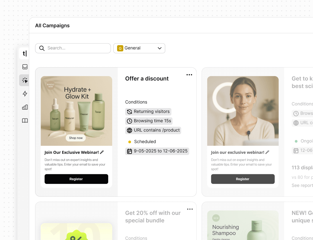 Engaging campaigns in Text App for hr