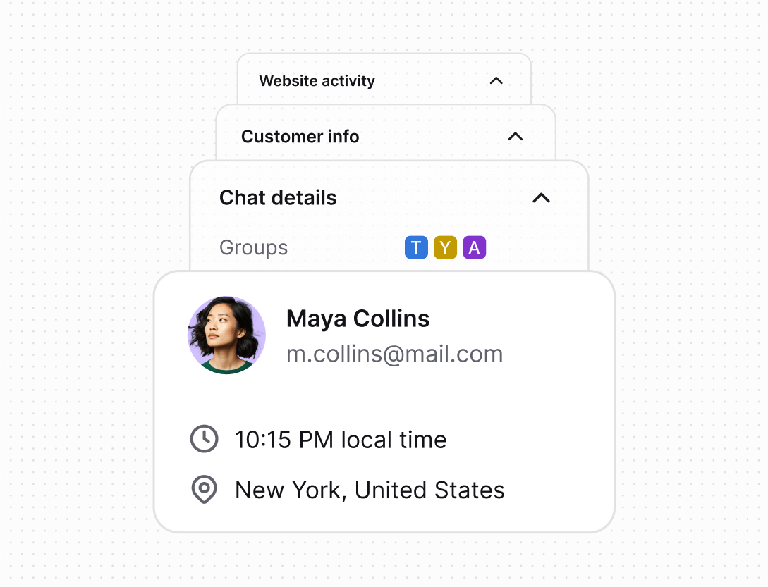 Detailed reports in Text App for logistics